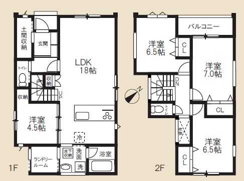 【小野市中町:長期優良住宅】新築一戸建て 2号地