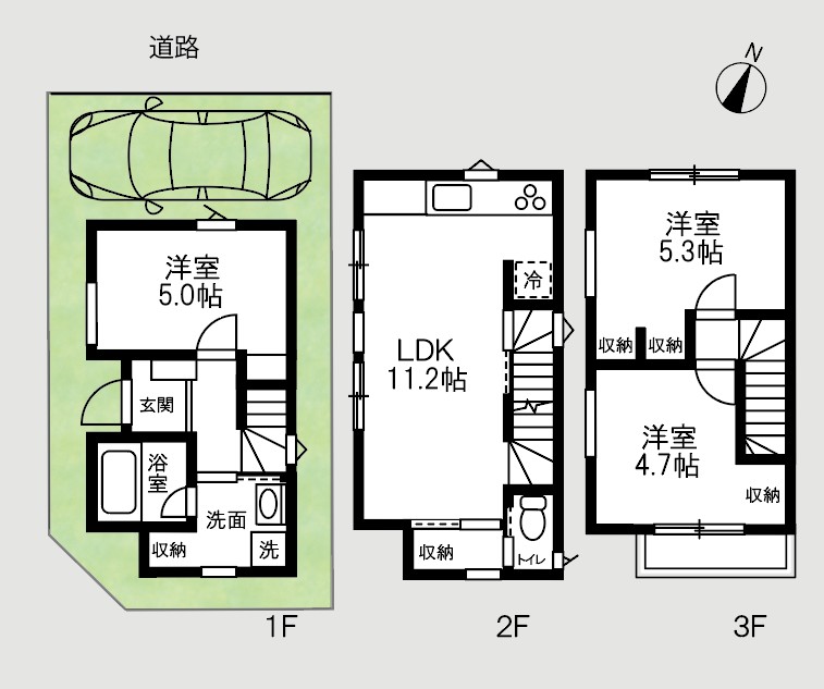 【神戸市東灘区田中町４丁目】新築一戸建
