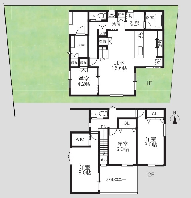 【小野市天神町：長期優良住宅】小野市天神町　新築一戸建て　Ｂ号地